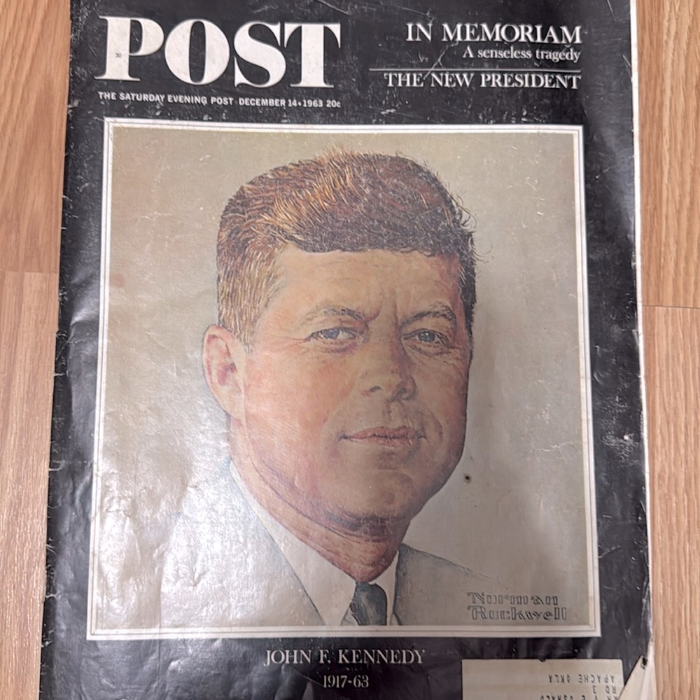 Vintage post magazine from December 14, 1963